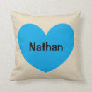 Search for blue heart cushions Baby boy