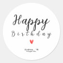 Search for candy happy birthday stickers Party