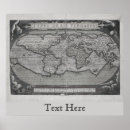 Search for old map posters Globe