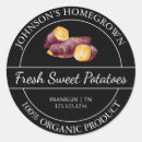 Search for potatoes labels Sweet potato