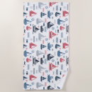 Search for nautical sailboats beach towels Waves