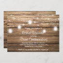 Search for old fashioned bridal shower invitations Rustic