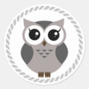 Search for grey owl stickers Birthday