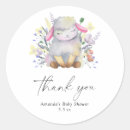Search for sheep thank you stickers Lamb