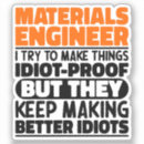 Search for electrical engineer stickers Mechanical