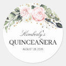 Search for gold quinceanera stickers Elegant