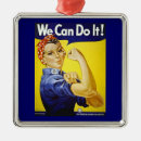Search for rosie the riveter christmas tree decorations Woman