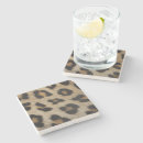Search for animal print coasters Leopard