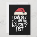 Search for naughty list invitations 2026