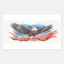 Search for american symbol stickers Bald eagle