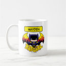 Search for silhouette skyline mugs Super hero