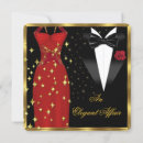 Search for black tie affair invitations Tuxedo