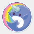 Search for kawaii narwhal stickers Unicorn