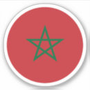 Search for morocco travel stickers Flag