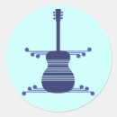 Search for retro guitar stickers Music