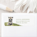 Search for raccoon return address labels Forest animals