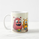 Search for monsters mugs Colourful