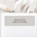 Search for houndstooth return address labels White