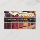 Search for jam business cards Homemade
