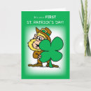 Search for babys first st patricks day cards Green