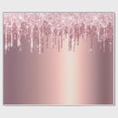 Search for rose gold glitter wrapping paper Sweet sixteen