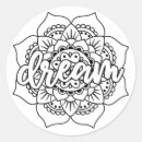 Search for black and white mandala stickers Boho