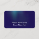 Search for pastor business cards Church