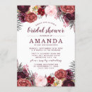 Search for marsala bridal shower invitations Burgundy