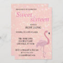 Search for pink flamingo save the dates Modern