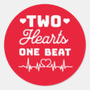 Search for heart beats stickers Couple