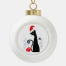 Search for santa cat christmas tree decorations Modern