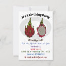 Search for red dragon birthday invitations Yellow