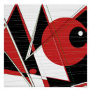 Search for red black white abstract art Circles