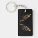 Search for bird wings key rings Black