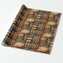 Search for library wrapping paper Vintage