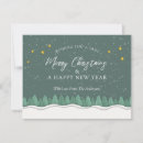 Search for evergreen christmas cards Whimsical