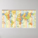 Search for timee zones posters World map