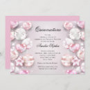 Search for pink and white invitations Glitter