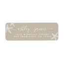 Search for starfish wedding return address labels Beach