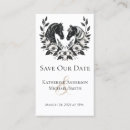 Search for black white horse invitations Floral
