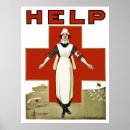 Search for vintage red cross posters Army