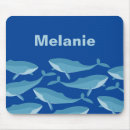 Search for ocean animals mousepads Whales