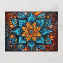 Search for mandala pattern postcards Geometric