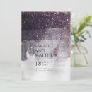Search for plum and silver wedding invitations Chic