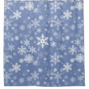 Search for snowflakes shower curtains Holiday season