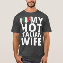 Search for italian wedding tshirts Engraved