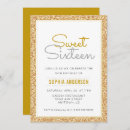 Search for simple sweet 16 invitations Trendy