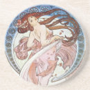 Search for mucha coasters Woman