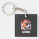 Search for boxer dog key rings Pets