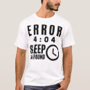 Search for computer error code tshirts Geek